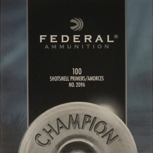 Federal Primers #209A Shotshell Box of 1000 (10 Trays of 100)