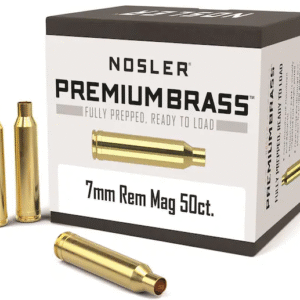 Nosler Custom Brass 7mm Remington Magnum Box of 50